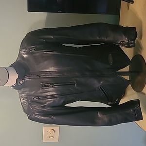 Harley-Davidson FXRG ladies leather riding jacket with inner liner. Size small